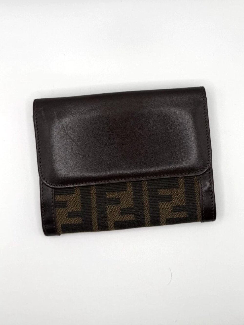 AUTHENTIC FENDI ZUCCA WALLET - NO TAGS/COA